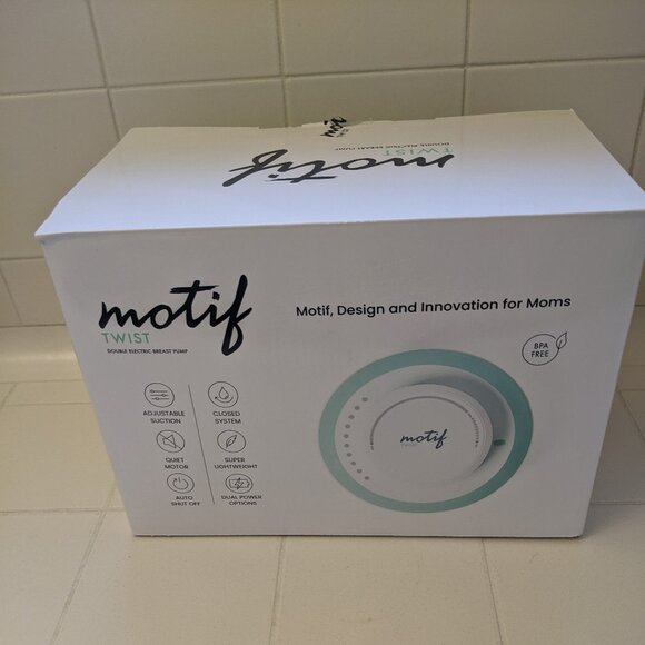 Motif Twist Double Electric Breast Pump NIB - Picture 1 of 8